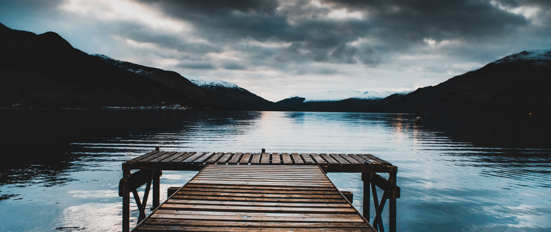 Pier over the Loch